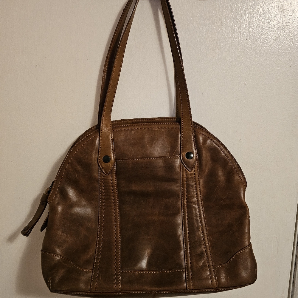 Frye leather satchel